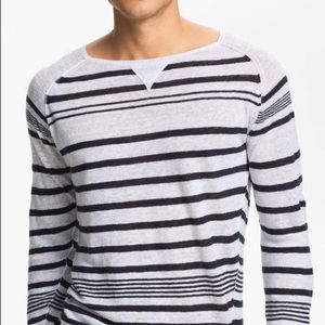Diesel K Lolli stripe linen sweater